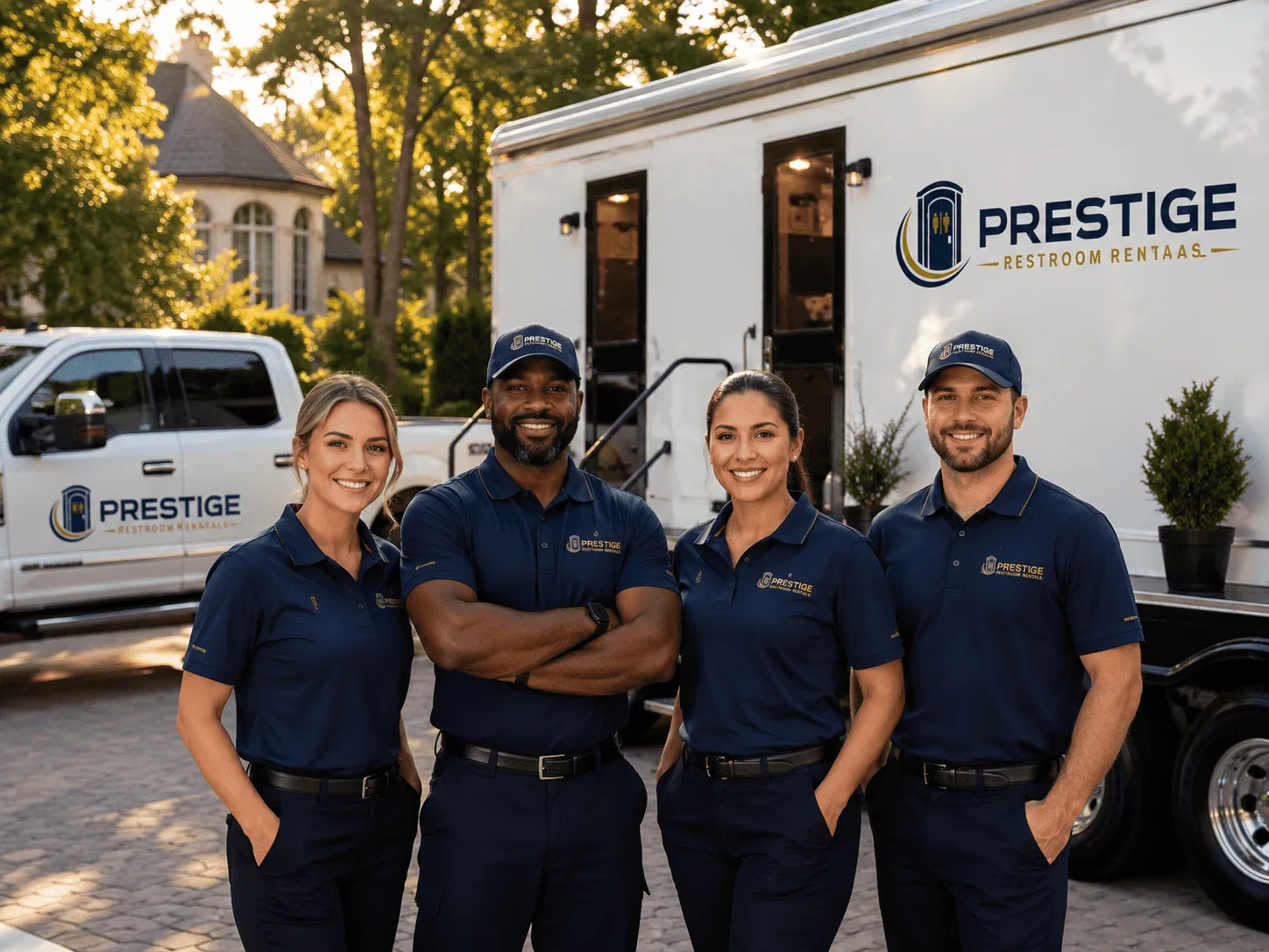 Trusted Luxury Portable Restrooms company in Ingalls, MI